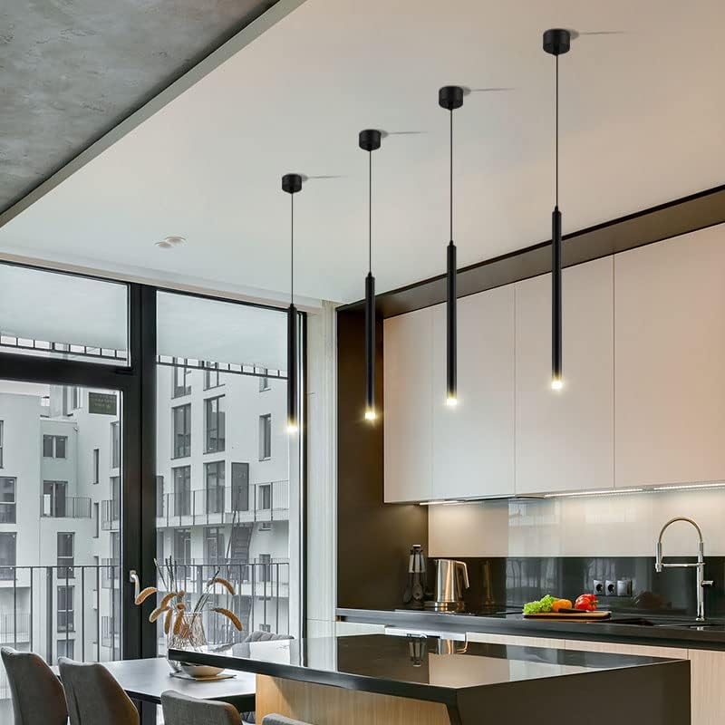 Lampadario LED Sospeso Cilindrico, Stile Moderno ed Eleganza Minimalista