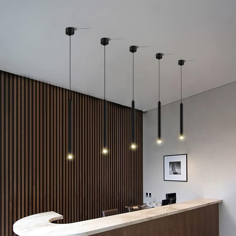 Lampadario LED Sospeso Cilindrico, Stile Moderno ed Eleganza Minimalista